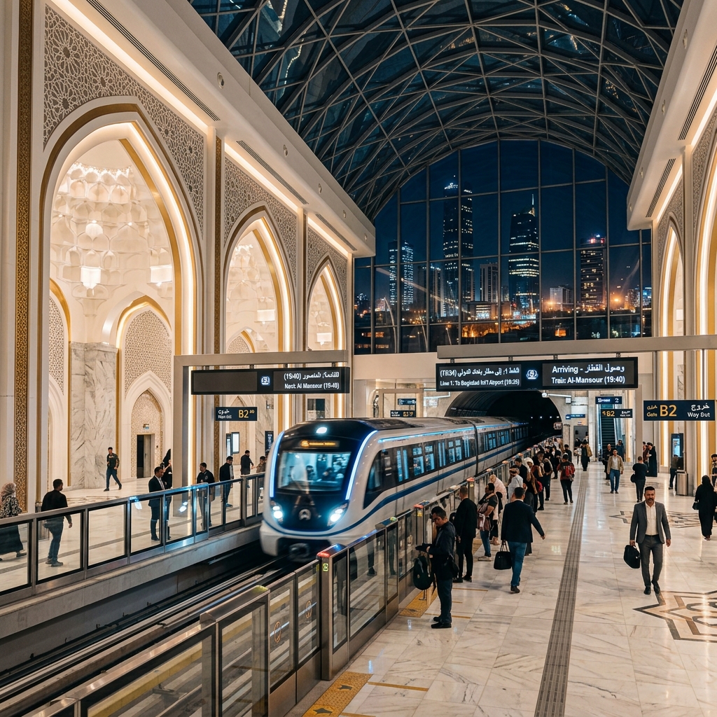 Baghdad Metro Station